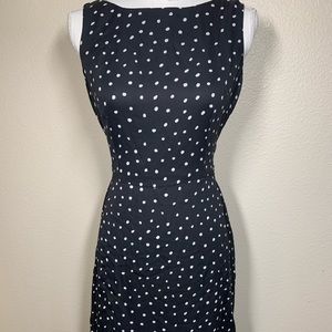 Black and white Polka dot midi dress from Virgo